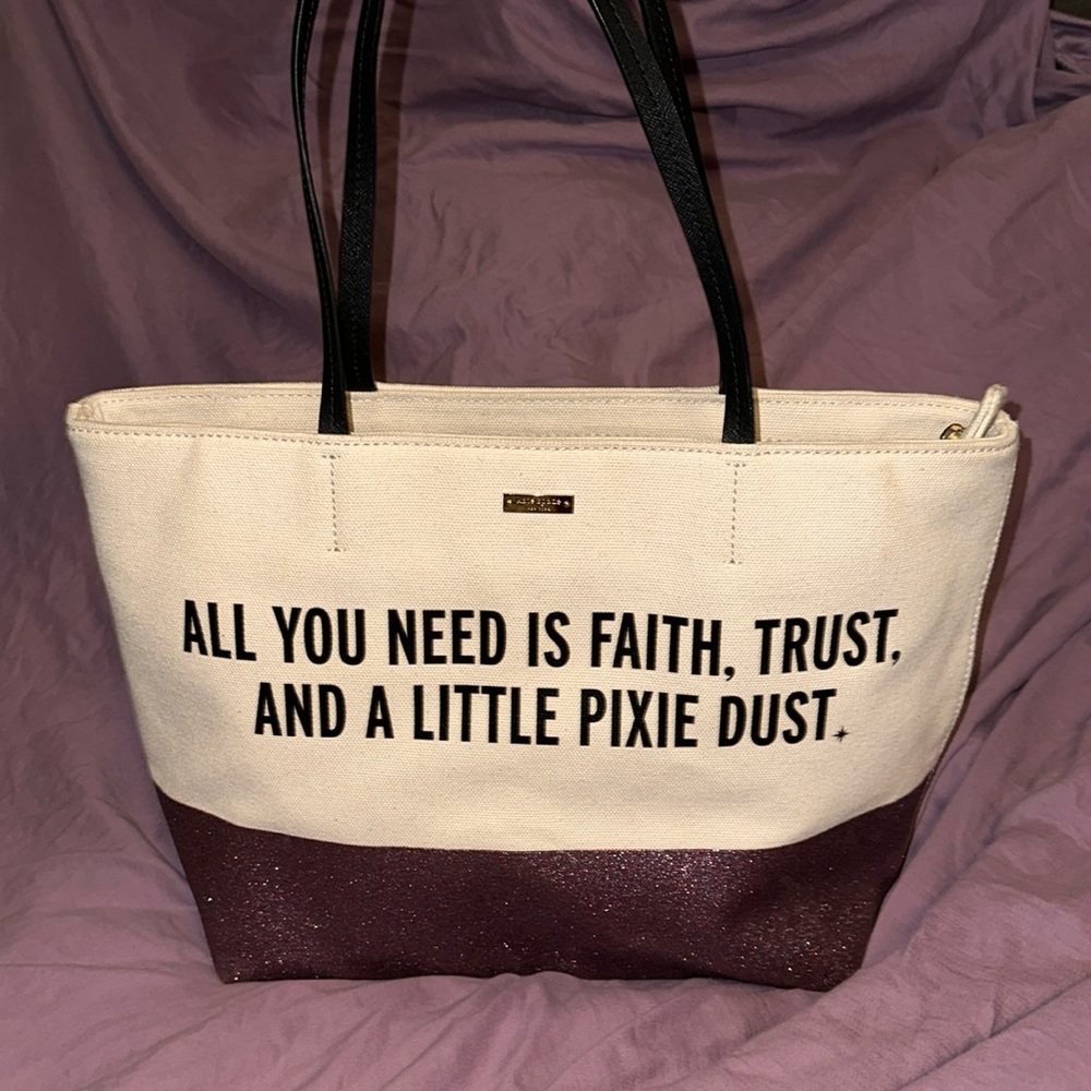Kate Spade Faith Trust and Pixie Dust tote bag